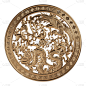 过去,平衡折角灯,三维图形,黄金,白灰泥,式样,绘画艺术品,建筑,无人,雕刻物