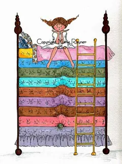 The Princess and The Pea by BlossomTimeCreations
