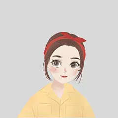 q版头像 手绘复古二次元蜡笔风漫画-淘宝网