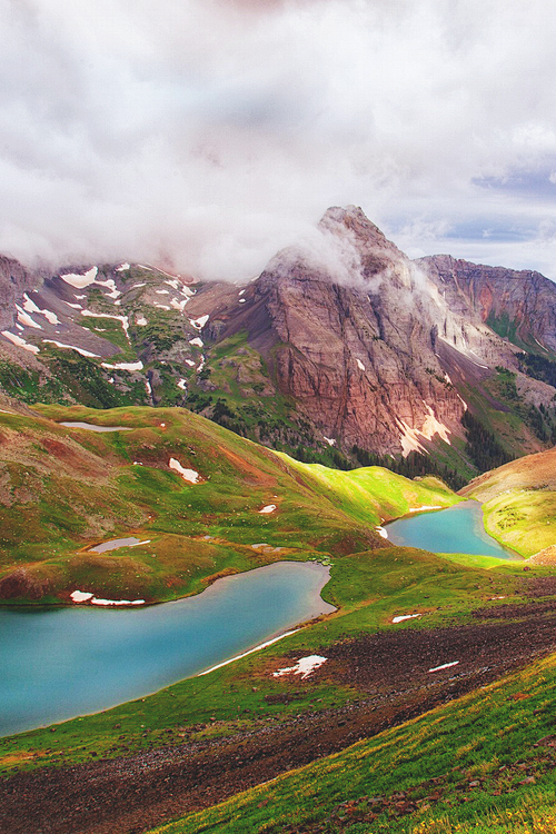 Blue Lakes Pass, Col...