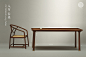 八方 长桌 – 半木BANMOO – 新中式, 原创, 实木家具, 高端家具
