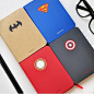 Notebook - I want (no NEED) that Superman one. Awesome!