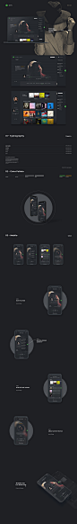 SPOTIFY REDESIGN LAYOUT // UI.UX & WEB