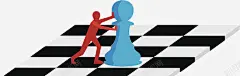 手绘黑白棋盘格 免费下载 页面网页 平面电商 创意素材