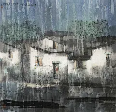 【国画】茹峰《怎不忆江南》