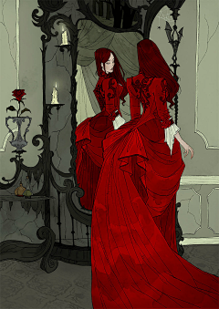 胖头鱼呐采集到C【插画-Abigail Larson】