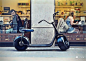 迷你版“哈雷摩托” 2万4的电动自行车