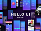 Hello UI Kit Free Sample : WOW! Hello UI Kit is live! This kit includes 20 unique screens, 100+ vectored custom UI elements for developers and iOS apps designers. All the elements, blocks and galleries can easily be combined. As all the objects are create