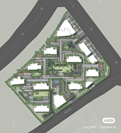 passengergg采集到Landscape | 居住区平面