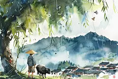 画作素材清明节图片插画图