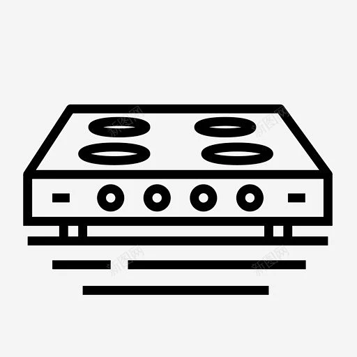 炉子烹饪煤气灶图标 设计图片 免费下载 页面网页 平面电商 创意素材-花瓣网