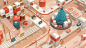 Christmas factory : Lowpoly christmas factory