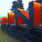 其中包括图片：Poulin + Morris Creates Environmental Graphics for the District Burlington