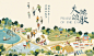 地产文旅活动主画面_源文件下载_PSD格式_1986X1190像素-暖场,插画,农场,丰收,田园,大地颂歌,小镇,文旅,房地产,活动展板,背景板-作品编号:2023041414291523-志设-zs9.com
