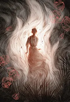 【 插画师 Rovina Cai 奇幻魔幻手绘插画艺术 ​​​​​​​​】#插画狂想# #插画灵感# ​​​​
