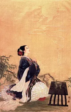 著名国画家、连环画家——画坛伉俪赵国经和王美芳的工笔仕女画
