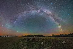 星空夜空星轨壁纸海报高清JPG图片 背景 (204)