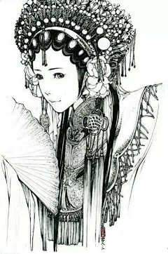 于角落自在开放采集到唱一曲白衣