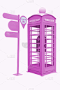 电话亭,白色背景,过时的,背景分离,复古风格,英国,英格兰,2015年,盒子,地名