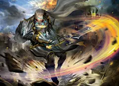 炫酷战士游戏原画高清素材 平面电商 创意素材