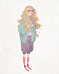 卢娜·洛夫古德
插画师：Taryn Knight
ins：taryndraws