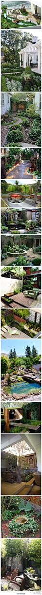 超漂亮庭院设计，绿色的小迷宫、鹅卵石小径..