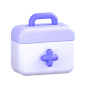 Medical-kit 3D Icon
