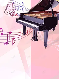 钢琴培训海报背景 背景 设计图片 免费下载 页面网页 平面电商 创意素材