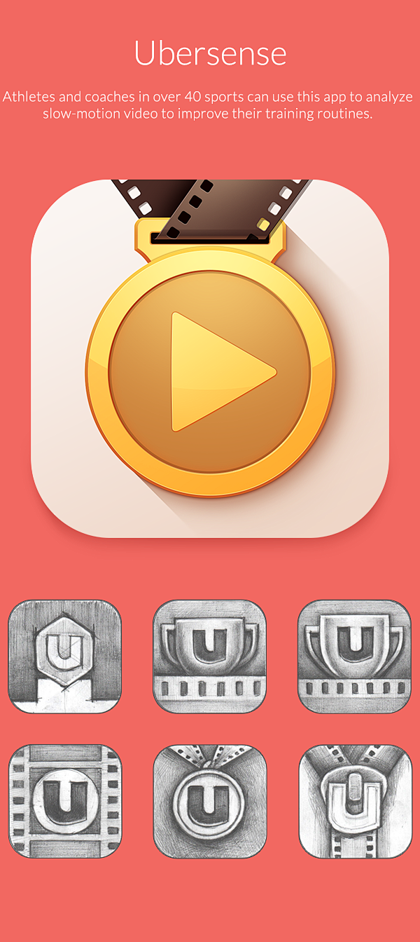 Flat iOS App Icons o...