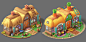 3D buildings casual game Isometric zootopia