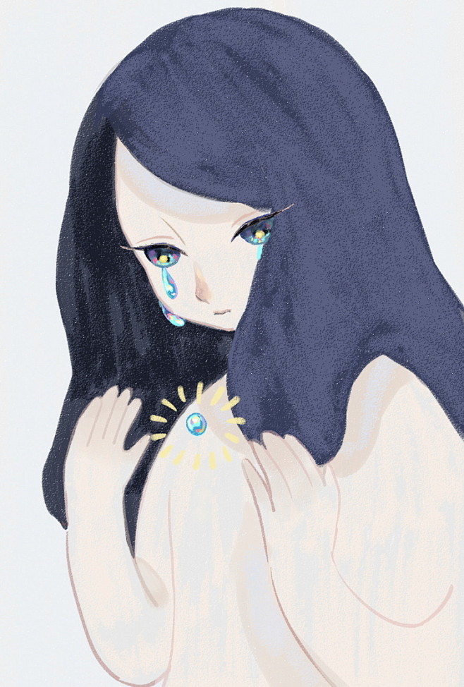泪 | Kuri - 原创作品 - 涂鸦...