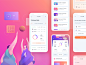 HoopsAI Design basketball ui dashboard illustration chart app