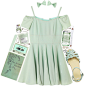 #pastel #pastels #mintgreen #cute #girly #summerstyle