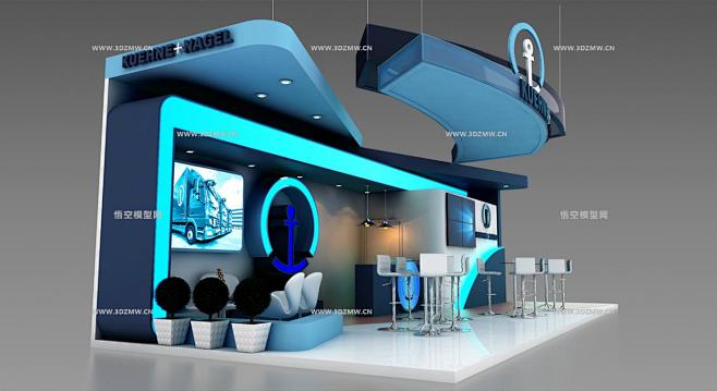 展台,3D展模网