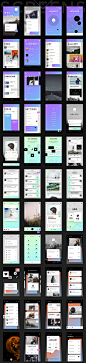 新鲜时尚的UI KIT包下载［sketch＋PSD］ #iOS# #UI# #APP#
