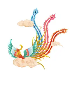 国潮               - 源文件下载【酷图网】国潮,中国风韵,花朵,百山,鸟雀,丹顶鹤,牡丹花,山峦,凤尾,凤冠,衔花,PSD,吉祥吉瑞,紫气东来,百鸟朝凤,插画,传说,风光建筑,凤凰,囯潮风,山海经,神话,百鸟,朝凤,风光,建筑,古风,山,祥云,中国风