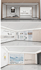 新中式历史文化民俗博物馆展厅设计3dmax模型23套合集