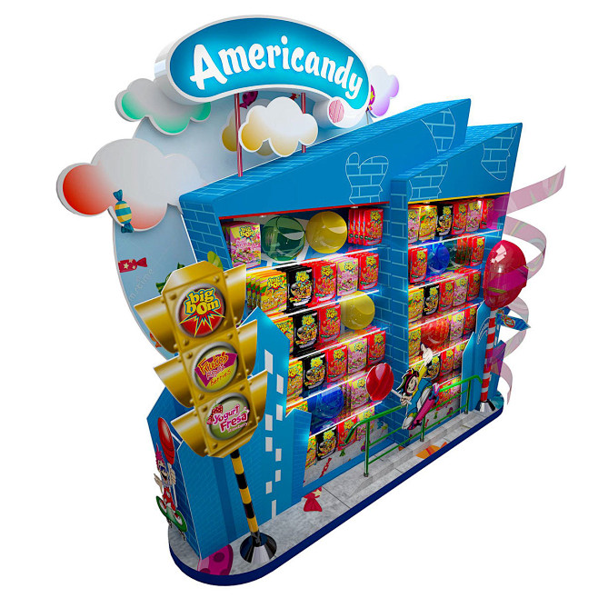 Americandy-食品-铁，kt板，...