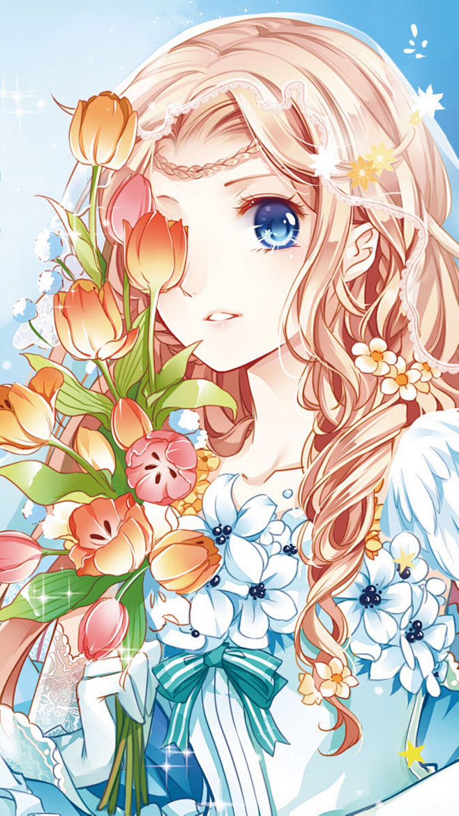 动漫の婚纱