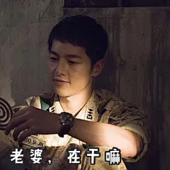 #黄油相机制作# #宋仲基# #宋慧乔# #太阳的后裔# #撩妹##表情包#