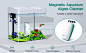 magnet aquarium cleaner fish tank cleaner glass cleaner algae scraper mag float cleane brush