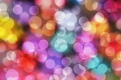 丰富多彩的散景背景，抽象的派对背景