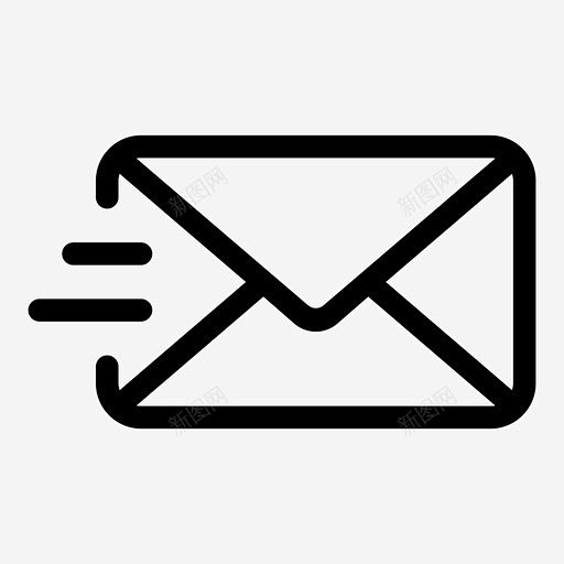发送电子邮件信封信件 标志 UI图标 设计图片 免费下载 页面网页 平面电商 创意素材
