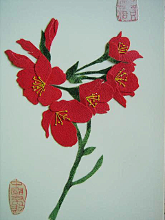 句句123采集到布贴画1