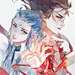 #藕饼# #哪吒之魔童降世#   

混天绫：锁了。
P2上色步骤

只要我跑的够快甲方们就催不到我……到我……我……找……戈……弋…….丶……（远方回音 ​​​​