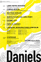 《Archinect》 Fall ’08讲座海报收集（一） 经典设计 #采集大赛#
