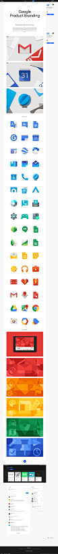 Google Product Branding on Behance