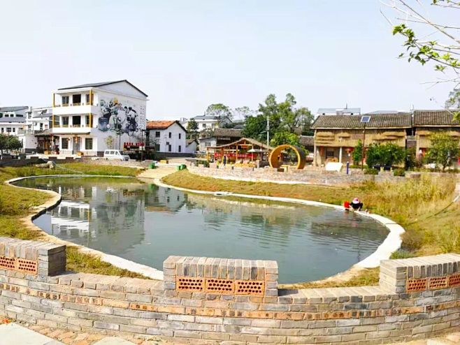 【美丽乡村建设集锦】江南独具风貌的美丽乡村，不容错过！_溪霞镇 : 溪霞镇仙里新支自然村，拥有独特的乡土材料和乡土元素，在建设过程，注重 ...