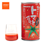 日本进口饮料 三佳利 番茄汁饮料（含盐）190g 特色休闲下午茶-tmall.com天猫
