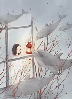 今晚开课！画出最空灵、细腻、温暖的插画，手绘+SAI「治愈系」暖心插画10节课！ : 3月18日周三开课！